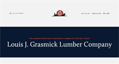 Desktop Screenshot of grasmicklumber.com